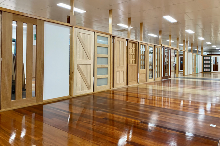 Barwon Timber Showroom Doors