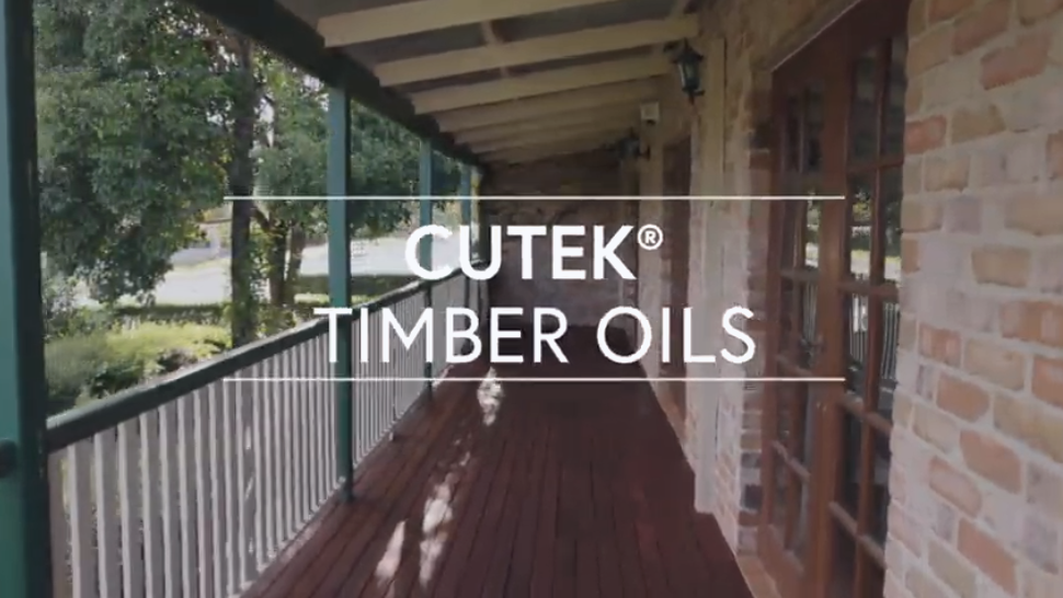 Load video: Cutek CD 50 extreme deck oil